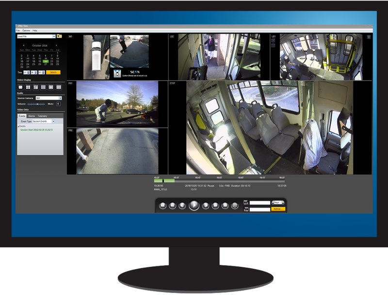 6Camera HD Hybrid Surveillance System Seon